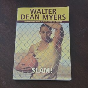 (J40) Scholastic Yellow and Brown 'Slam!' Soft Cover Book